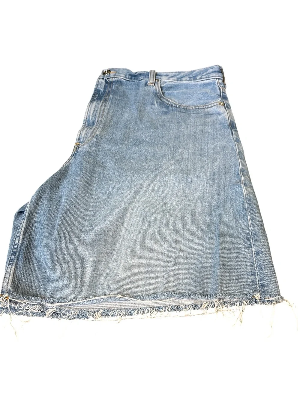 Everlane OG Baggy Jean Short Light indigo 33
